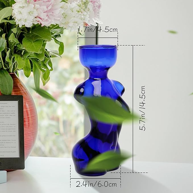 Propagation Vases for Plants Plant Propagation Jars Unique Body Avocado Vase Glass Planter Perfect for Seed Starting Water Rooting and Home Decor Gift for Father