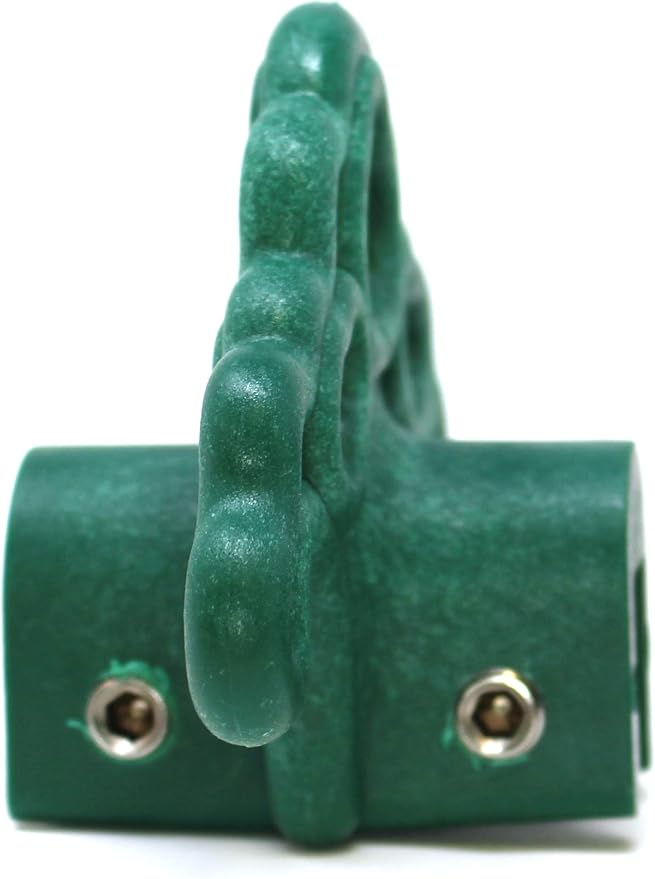 JSP Manufacturing Plastic Roof Ice Guard Snow Guard Snow Stops for Standing Seam Metal Roofing - Multi-Color/Multi-Pack Listing (10, Green)