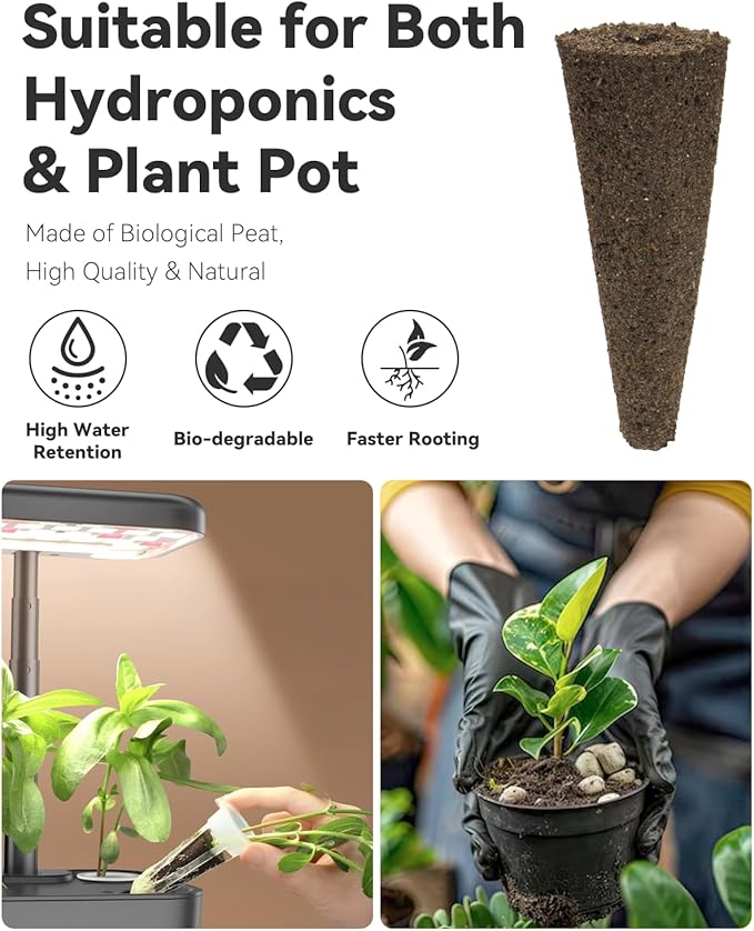 Salad Seed Pod Kits for AeroGarden, Ahopegarden, iDOO Hydroponics Growing System Herb Garden, 400+ Seeds, Including American Fast Lettuce, Buttercrunch Lettuce, Red Cherry Tomato(24-Pods)