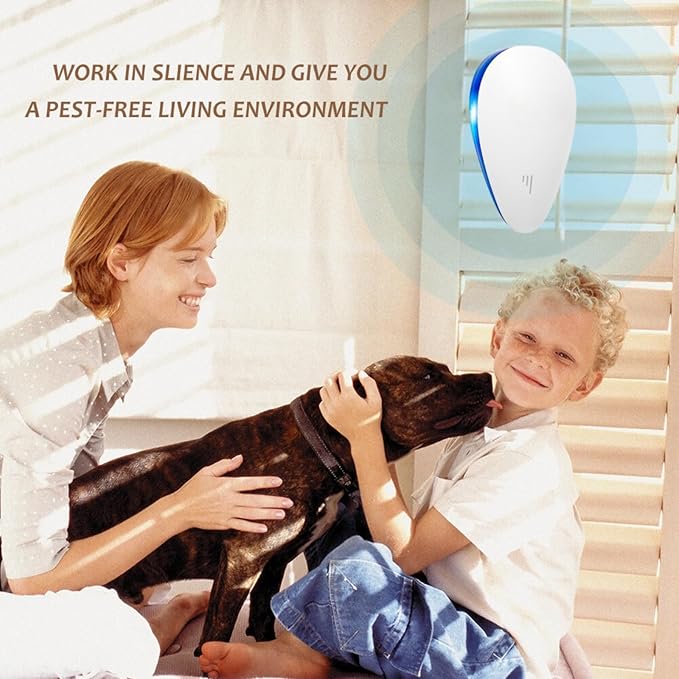 Mice Repellent Indoor, Rodent Roach Spider Insect Repellent, Pest Control Plug in, Insect Repellent for Bugs Insects Roaches Mice Spiders Rodents Mosquitoes