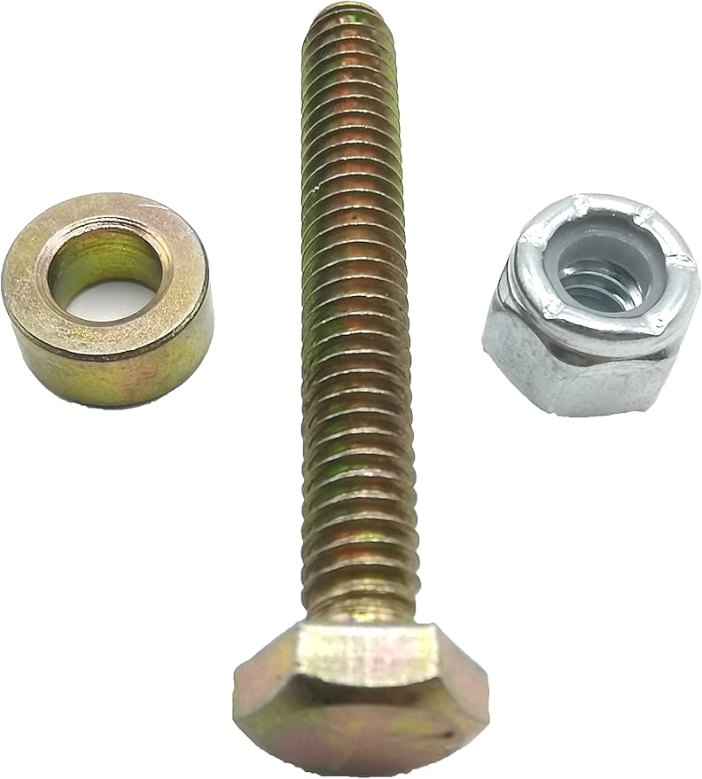 （1/4" X 1-3/4"） 1501216MA Shear Pins and Nuts Kit fits for Craftsman Murray Sears AYP Snow Blowers/Throwers 722130 703057 9524 301172 9524MA (Set of 8)