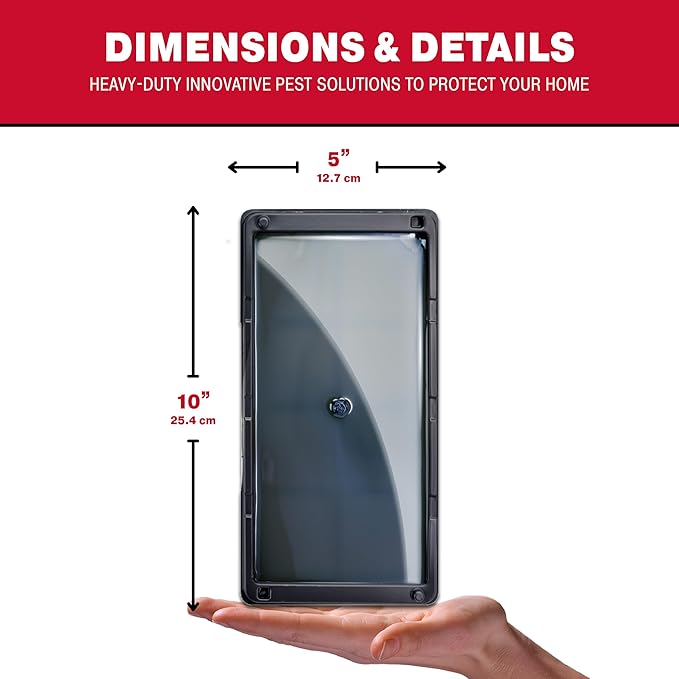 Catchmaster Rat, Snake and Mouse Traps 8Pk, Large Bulk Glue Rat Traps for Home, Adhesive Plastic Tray for Inside House, Snake, Mice, & Spider Catcher, Pest Control for House & Garage