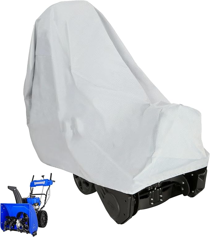 Snow Blower Cover Waterproof Outdoor 600D Heavy Duty Snow Blower Covers for Snowblower Protection, Fit for EGO, Honda, Ryobi, Cub Cadet, Ariens, Troy Bilt, Snow Joe, Toro and PowerSmart