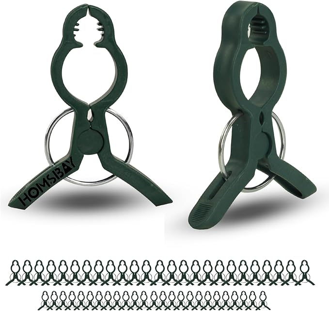 20 Pcs Plant Clips, 2 Sizes Trellis Clips In One Pack, Gentle Flower Plant Clamps For Supporting Climbing Plants, Plant Support Clips For Gardening Help Stems Vine Grow Straight Upright