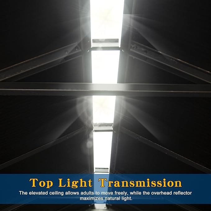 Domi 6x4FT Resin Outdoor Storage Shed with Lockable Door, Waterproof Outside Sheds with Windows & Vents, Heavy-Duty Plastic Tool Storage Shed for Patio Furniture, Lawn Mower, Bike