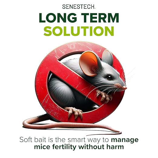 Evolve Mouse Birth Control Soft Bait Sausages – 1.5 lbs | Not a Poison, Eco-Conscious, Long-Term Population Management