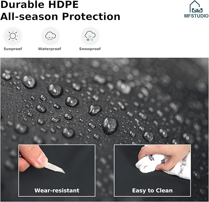 MFSTUDIO Carport 12x25 ft, Outdoor Heavy Duty Carports with Sidewalls, Metal Shed Canopy Shelters Garage Shelter Shade Car Ports with Galvanized Roof for Cars, Truck and Boats ﻿