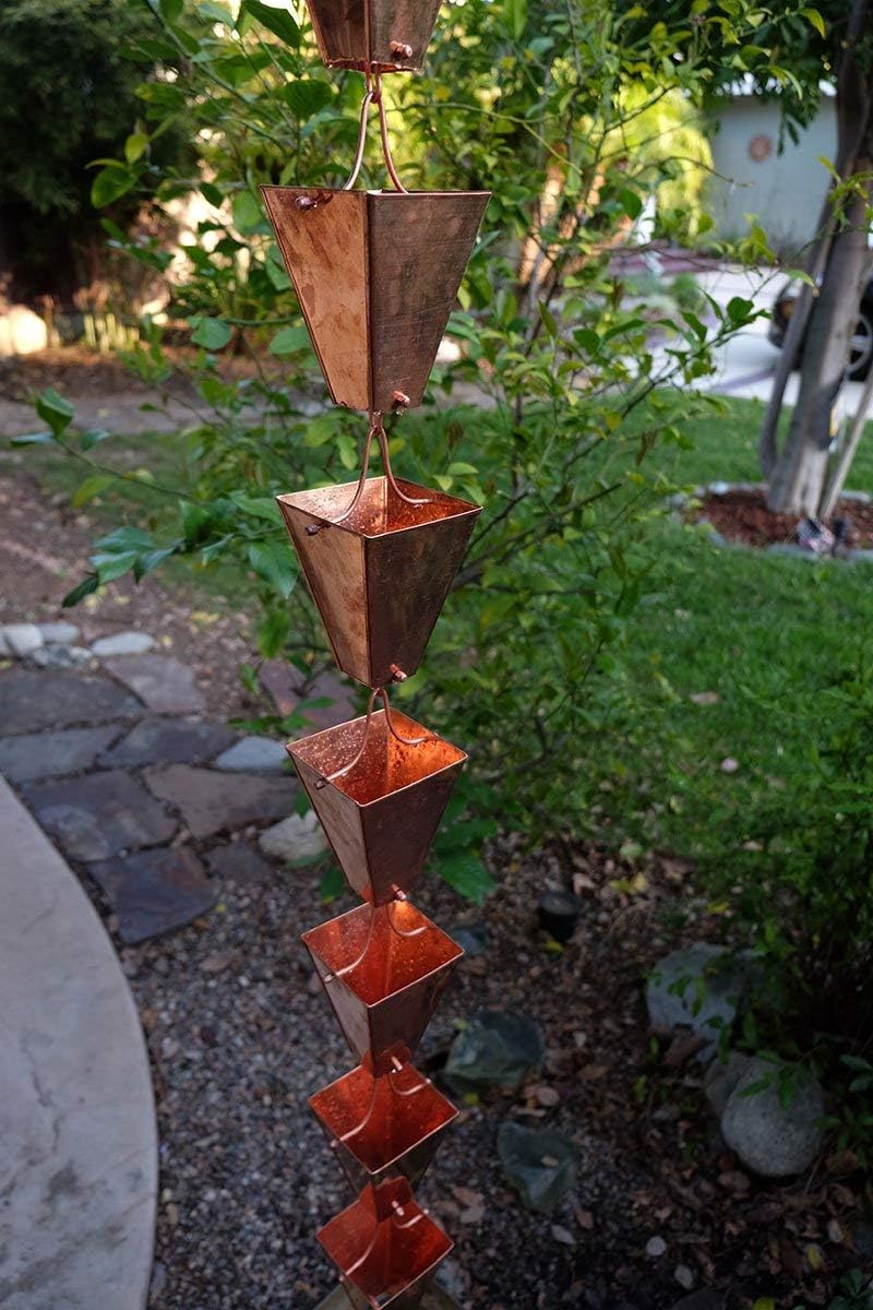 Large Tapered Cups - Copper Plated with Installation Kit (11 Feet)
