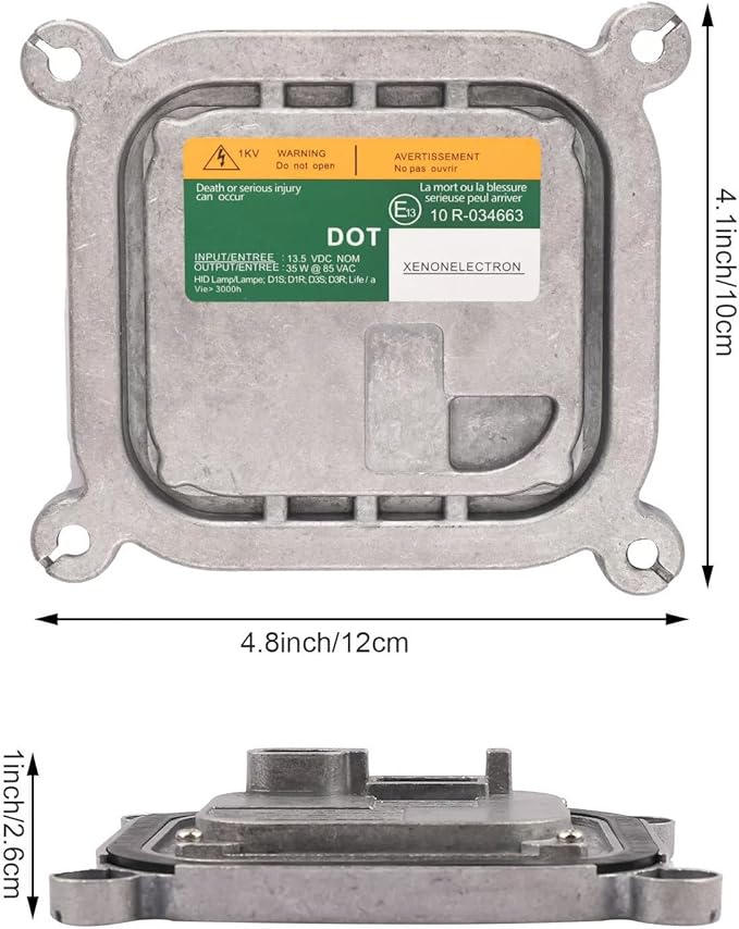 O-NEX Xenon D1S D3S 35W HID Ballast 8A5Z13C170A Factory OEM Direct Replacement Control Unit Module for Ford Lincoln