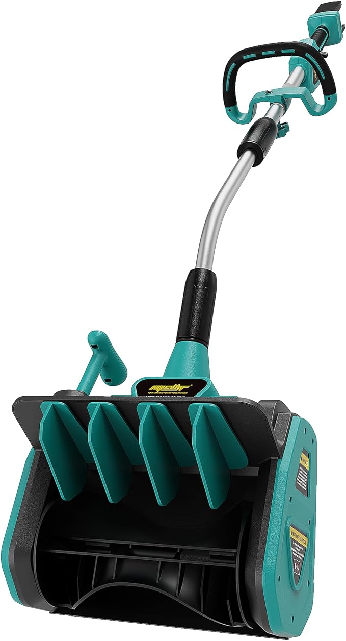36V Cordless Snow Shovel Compatible with Makita 18V Battery(Tool Only), Electric Power Snow Thrower, Handheld Snow Blower with 13.2" in. Width 8" in. Depth, 26.5' ft Throwing Distance
