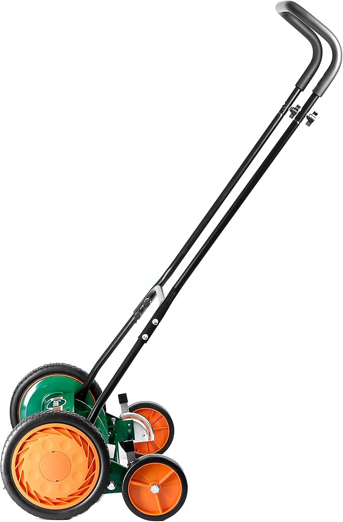 Scotts Outdoor Power Tools 2000-20S 20-Inch 5-Blade Classic Push Reel Lawn Mower, Green