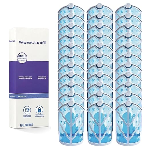 33 Pack Refill Cartridges Compatible with zevo Plug in Light M364A, Zivo Max Plug in Refill, Zebo Zeevo M364