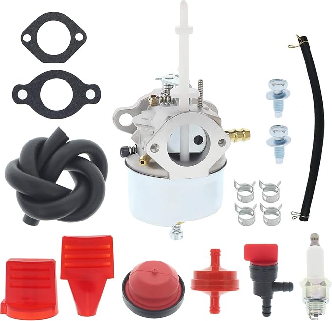 632371 Carburetor for Tecumseh Snow Blower 632371A H50 HSK50 H60 HSK60 H70 H80 HSK70 7HP Snowblower Snowthrower Engine