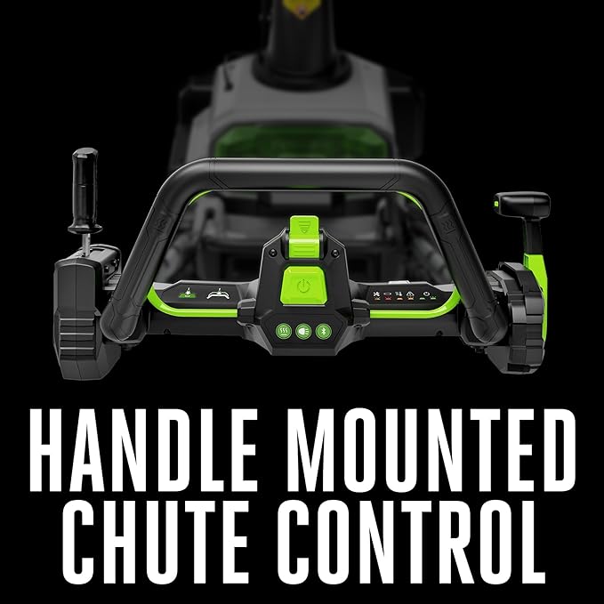 EGO Power+ SNT2134 21-Inch 56-Volt Lithium-Ion Cordless Snow Blower with Peak Power, (2) 6.0Ah Battery and Dual Port Charger Included