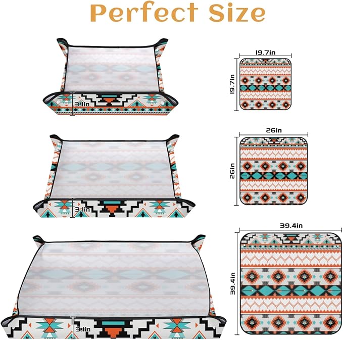 Aztec Western Foldable Garden Hand Transplanting Succulent Tools,Waterproof Thickened Repotting Mat Plant Tag, Miniature Planting Indoor Fairy Care,Potting,Cactus,Houseplant Bonsai Tool Kit Gift