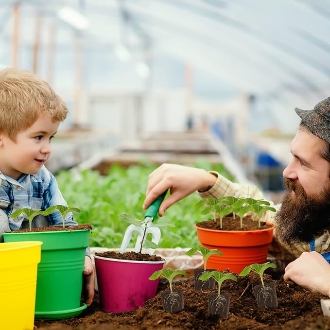 Amyhill Hydroponic Sponges Grow Starter Pods Organic Growth Sponge Starter Plugs for Plant Cloning Growing (100 Pieces)