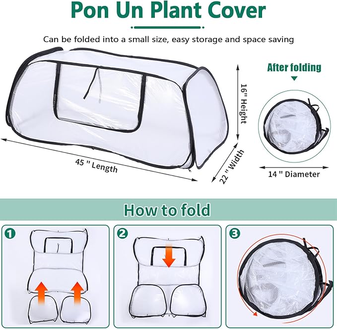 Garden Rows Accelerator Plants Cover,Garden Covers for Raised Beds,Freeze Protection Greenhouse Cover for Raised Garden Beds Protecting Seedlings Fruits Vegetable Rows (White)
