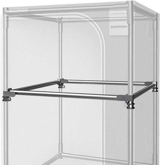 AC Infinity Heavy-Duty Grow Tent Mounting Bars 4x4', High Airflow CFM Kit Prevents Walls from Sucking in, Trellis and Supplemental Lights Mounting for All 4x4 Indoor Grow Tents