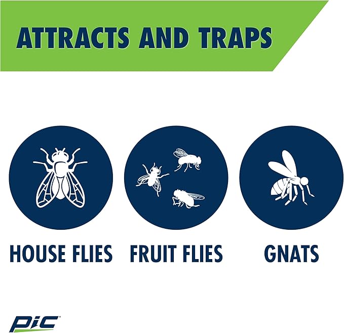 PIC Flying Insect Dual Portable Plug in Trap Parent (3 Refill Cartridges)