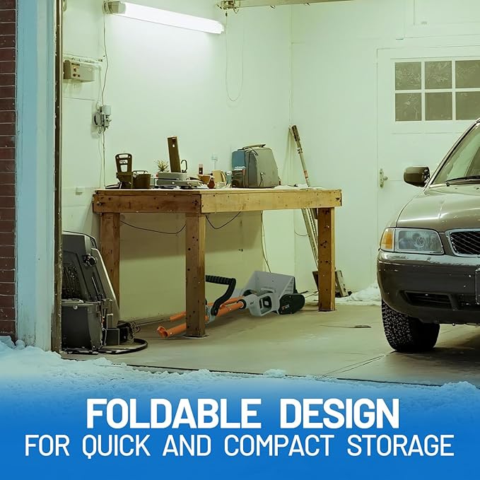 Litheli 20V Cordless Snow Shovel, 12'' Electric Snow Blower with 4 Ah Batteries Included, Lightweight Battery-Powered Snow Thrower for Driveway & Sidewalk