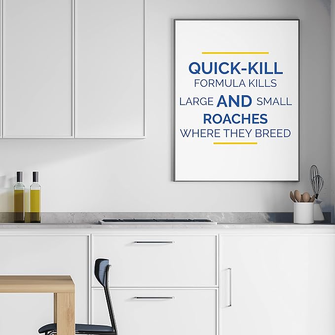 Hot Shot Liquid Roach Bait, Roach Killer, 1 Pack, 6-Count