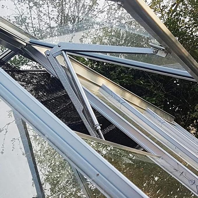 Automatic Greenhouse Window Opener Solar Heat Sensitive Auto Hothouse Vent Openers Roof Opening Tools for Sunlight Room Greenhouse Accessories -15.4 Lbs Lift Capacity