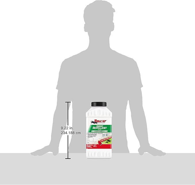 Tomcat Repellents Rodent Repellent Granules, For Outdoor Mouse and Rat Prevention, 2 lb.