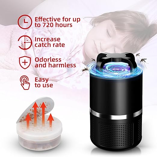 2025 Upgraded Octenol Pest Lures for Bug Zappers, 360-Day Lasting Lure Mosquito Attractant Bait Refill for Fly Traps, 12 Pack High Catch Rate Mosquito Attractant Indoor/Outdoor Traps