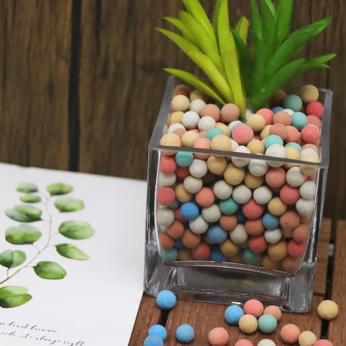 10LB Leca Clay Pebbles, 9-12mm Lightweight Expanded Clay Aggregate for Hydroponic Growing, Premium Grow Media for Orchids, Aquaponics Plants and Horticultural Drainage, Natural