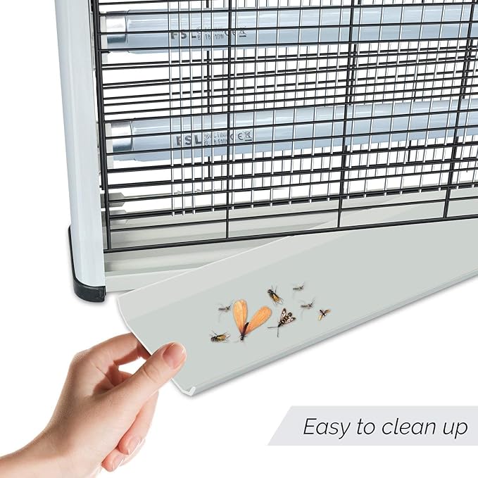 ASPECTEK Electronic Bug Zapper 40W, Insect Fly Killer - Powerful Mosquito Zapper, Moth Trap - Indoor Use