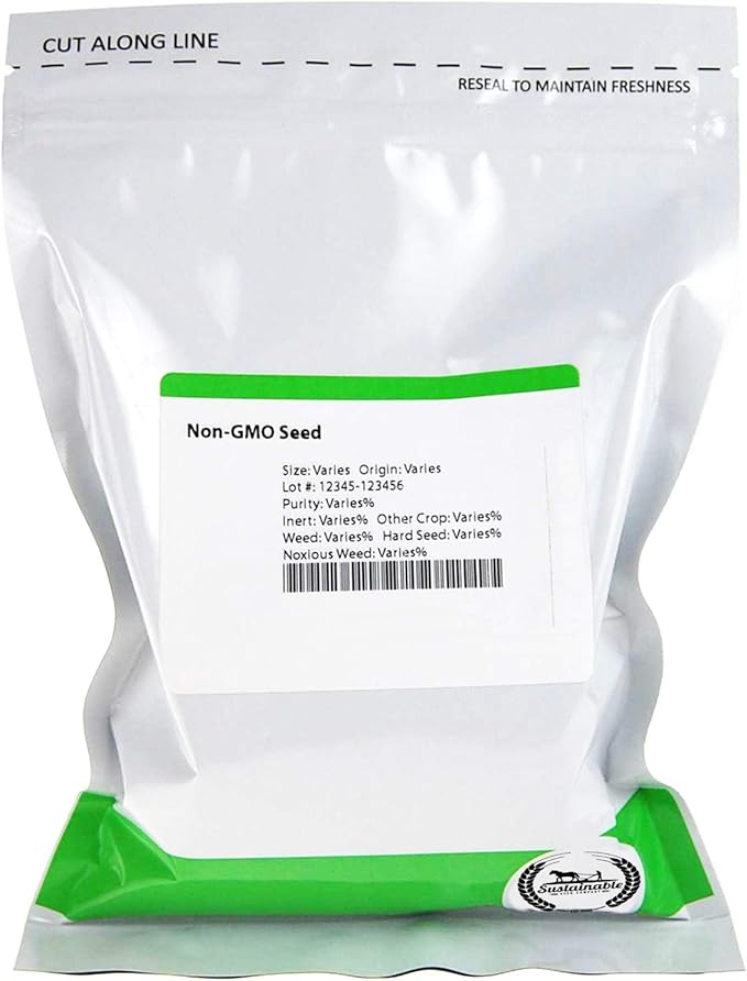 Organic Bush Blue Lake 274 Bean - 1 LB ~1,200 Seeds - Organic, Non-GMO, Open Pollinated, Heirloom, Vegetable Gardening Seeds