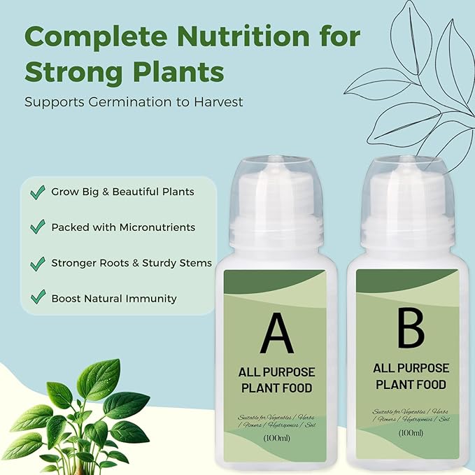 Basil Seed Pods Kit Hydroponic - Refill Herb Pod for All Indoor Garden, 8 Grow Pods with Seeds of Genovese Basil, Compatible with All Hydroponics Growing Systems