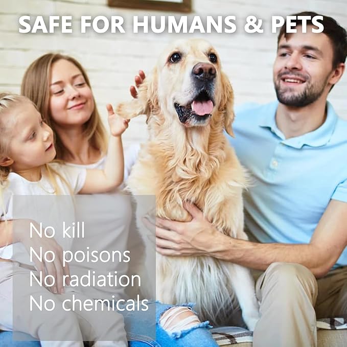 Mouse Repellent, Mice Repellent Indoor, Ultrasonic Rodent Repellent, 4 Modes for Indoor Pest Control - Modern Solution 1