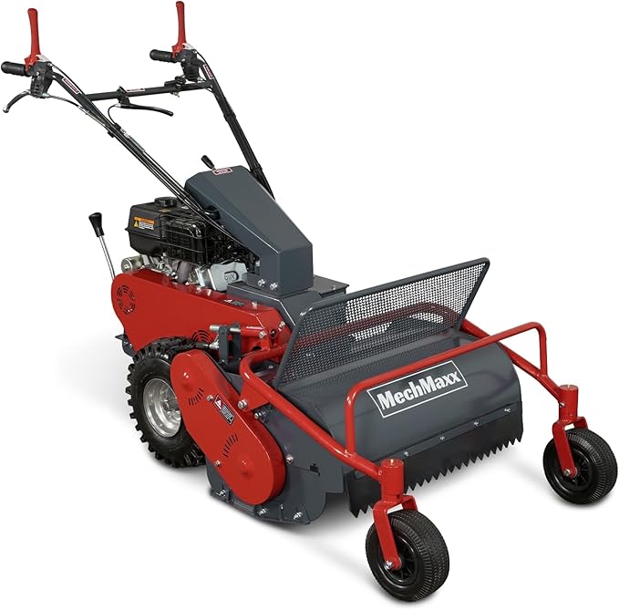 27" Walk Behind Flail Mower, 10HP 302cc, Self-Propelled, Wheeled, Electric Start, SFM27W