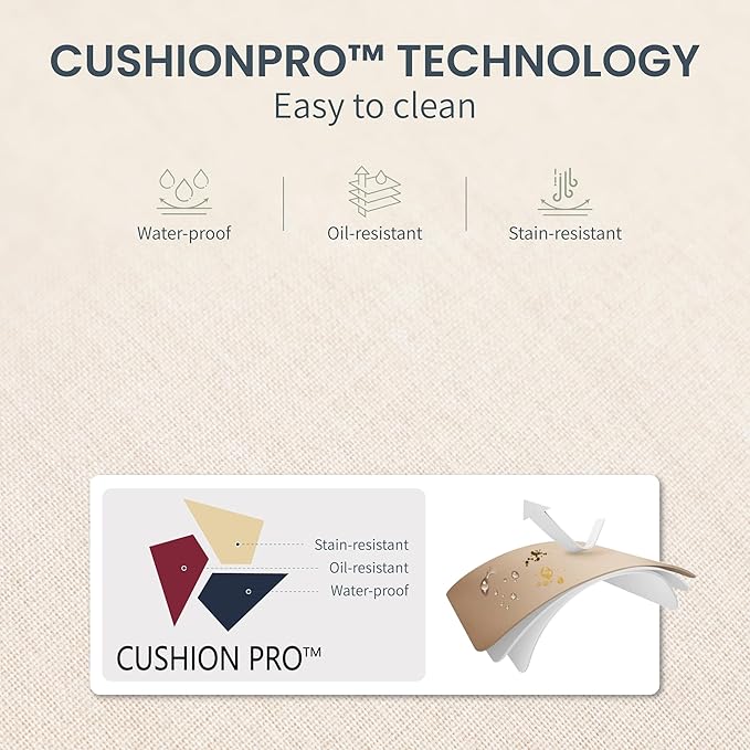 PHI VILLA 5 Pcs Patio Dining Set, Table Chair Set for 4 With Outdoor Chairs and Metal Frame Steel Square Table, Dining Furniture With Cushion and Pillow for Garden Lawn Deck