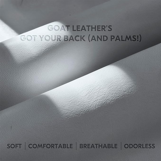 Vgo... Women Gardening Gloves Premium Goat Leather Work Gloves Thornproof for Pruning,Outdoor Activities(GA7454/GA3561)