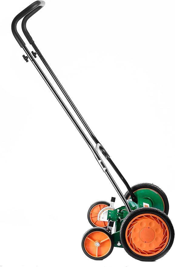 Scotts Outdoor Power Tools 2000-20S 20-Inch 5-Blade Classic Push Reel Lawn Mower, Green