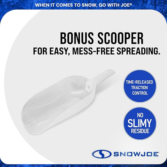 Snow Joe Pet-Friendly Deicer Premium Ice Melt for Driveway and Sidewalk, 5 lb, MELT05PET-BOX