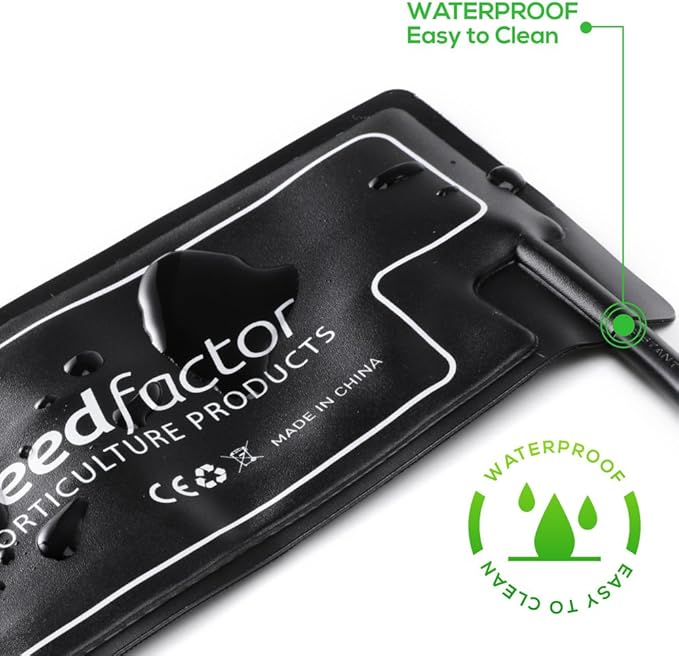 MET Certified Seedling Heat Mat, Seedfactor Waterproof Durable Germination Station Heat Mat, Warm Hydroponic Heating Pad for Indoor Home Gardening Seed Starter(3.5" X 21")