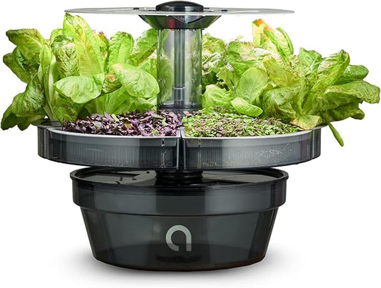 ATL1 Hydroponic Growing System Kit Garden Indoor Tabletop Garden Planter Tower with Self Watering & LED Light - Hydroponic Microgreens, Lettuce, Herbs, Sprouts in Your Home & Kitchen