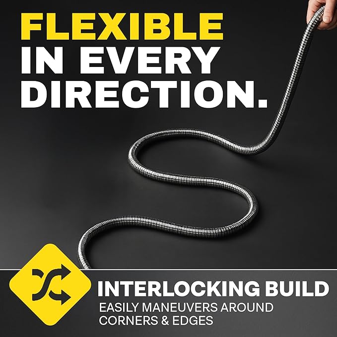 BIONIC STEEL 10Ft Short Garden Hose, 10 Ft x 5/8 In. Connector Hose for Reel, Leak Proof Connection, Heavy Duty, Non Kinking, Flexible, Hose Extension