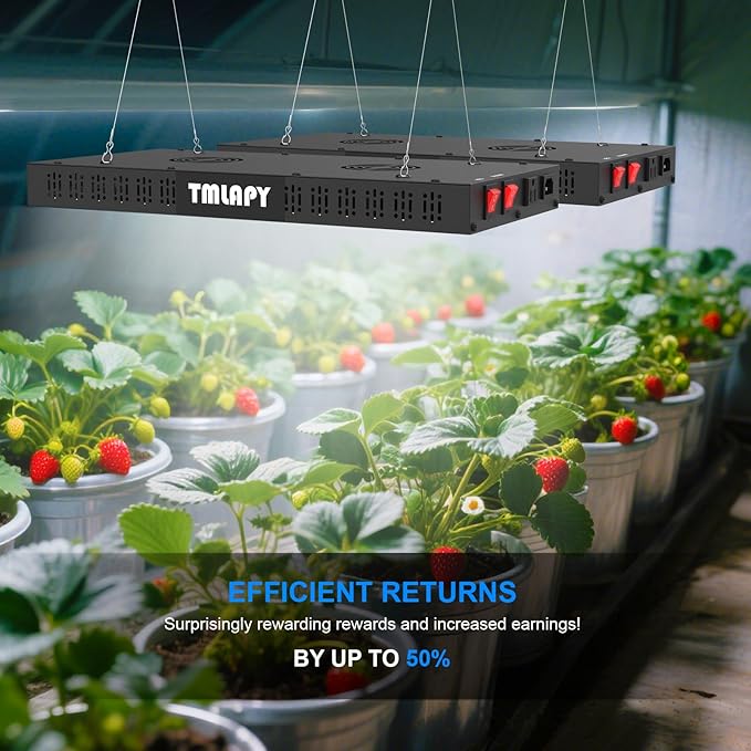 200W LED Grow Light, Plant Lights for Indoor Growing, Full Spectrum Grow Lights for Indoor Plants with Daisy Chain for 2x3 Grow Gent