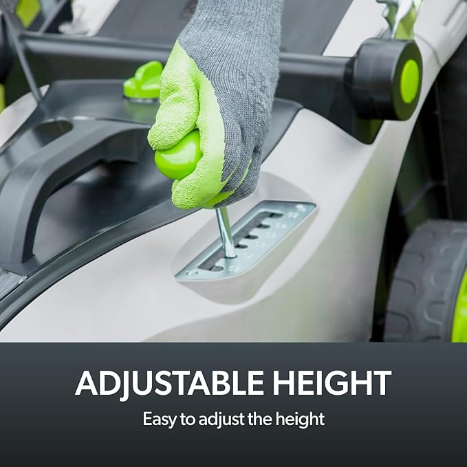 Gtech CLM50 Cordless Lawnmower | Powerful 48V Lithium Battery with 40 Mins Runtime | 42cm Cutting Width | 50L Grass Box