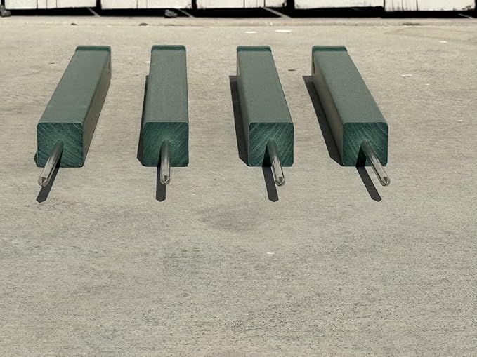 18" Golf Rope Stake - Square Stake (UV Resistant) - Sandbaggy (18-inch, 1, Count)