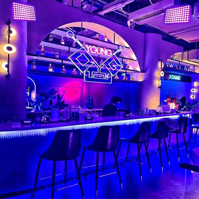 100W Black Lights, Blacklight Flood Light with Plug and Switch,for Glow Party, Halloween, Fluorescent Poster, Stage Lighting, Body Paint