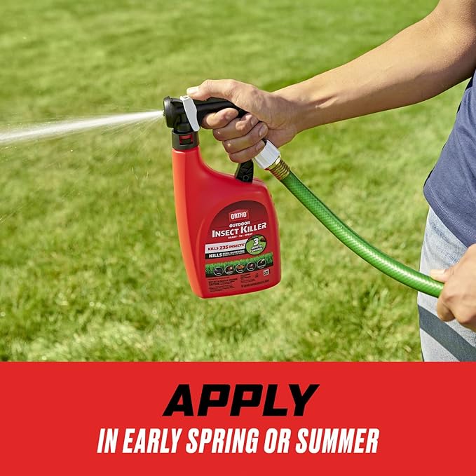 Ortho Outdoor Insect Killer Ready-to-Spray: For Yard, Garden & Landscapes, Works on Listed Ants, Spiders, Fleas & Ticks, 32 oz.
