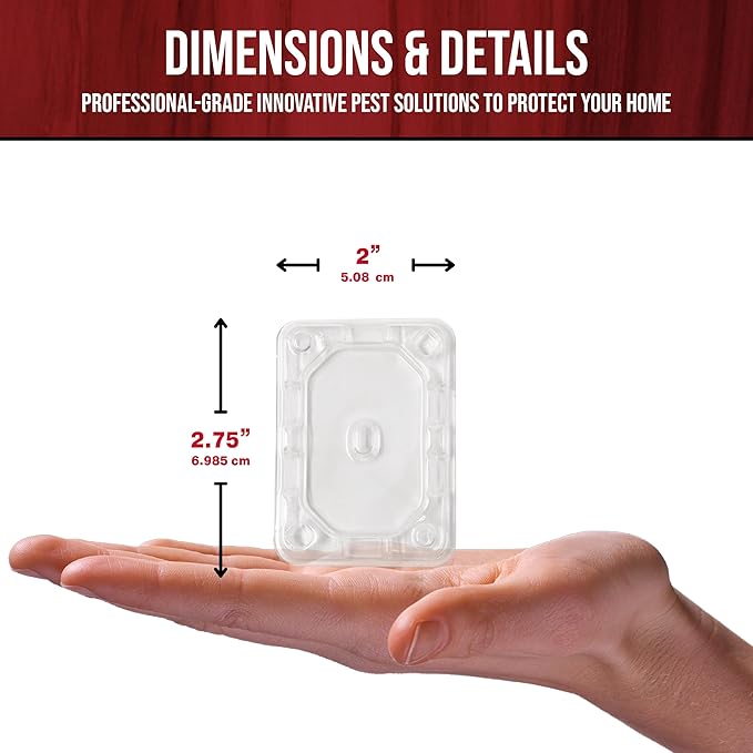 Catchmaster DEFIANT Reusable Ant Traps Indoor Refill (16 Pack) – Effective Liquid Ant Killer – Bait NOT Included – Stackable, Multi-Surface, No Mess, Discreet Bait Stations for Pest Control