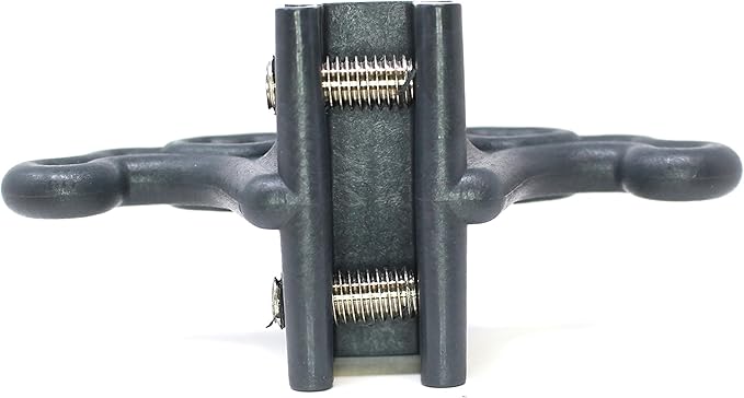 JSP Manufacturing Plastic Roof Ice Guard Snow Guard Snow Stops for Standing Seam Metal Roofing - Multi-Color/Multi-Pack Listing (20, Grey)