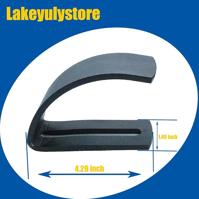 GXH24690 GXH23070 Snow Plow Skid Shoes for 46" Blade on 100 Series Mowers Fit for Jo-hn Dee-re 100 Series Tractor Snow Blower (2 Pack)