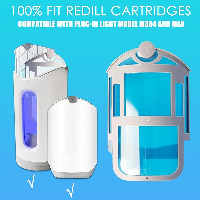 16 Pack Refill Cartridge Compatible with Flying Insect Trap,Replacement 100% Fit